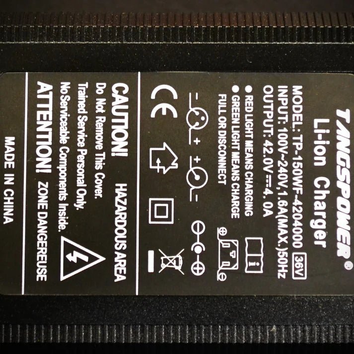 42V3A Lithium - Ion Battery Charger - 36 Volt, 4 Amp - evcustom