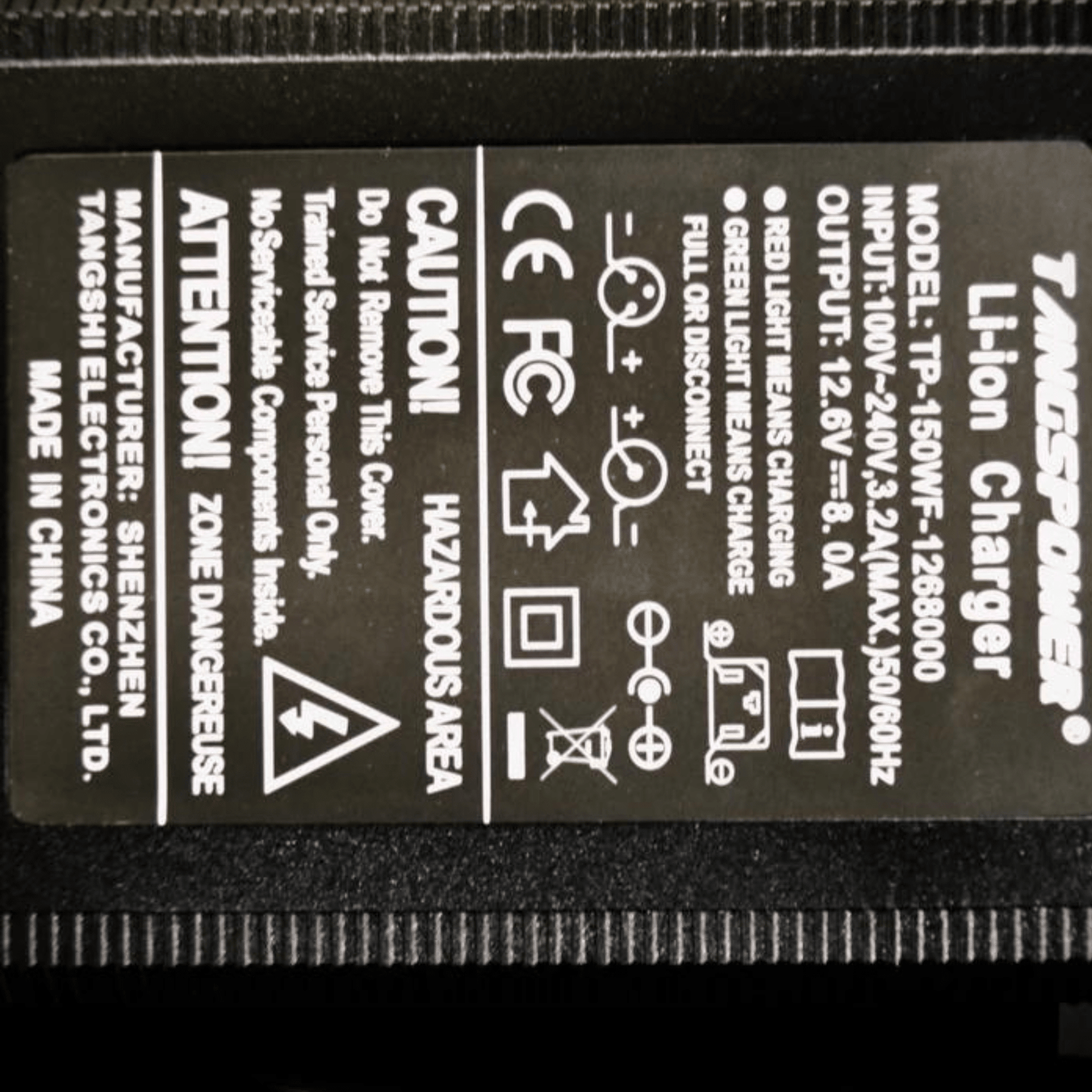 8 Amp 12 - Volt Lithium - Ion Battery Charger - evcustom