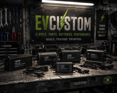 Why Evcustom.ca Is Canada's Trusted Source for E-Bike & Mobility Scooter Chargers - evcustom