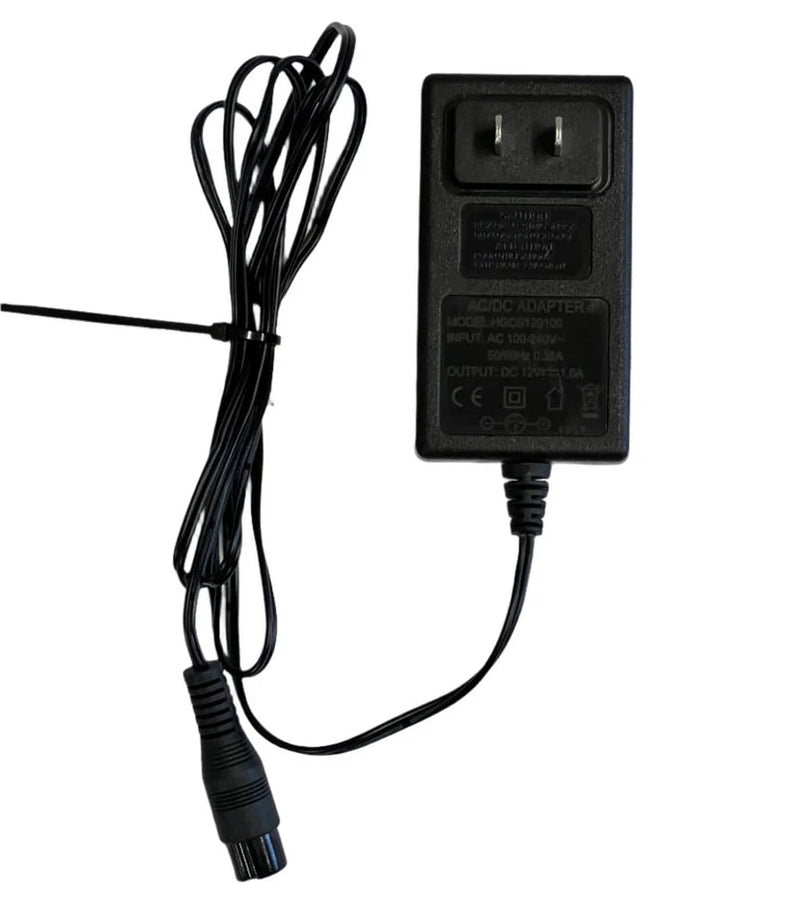 12V 1.0A Lead-Acid Charger – 3-Pin Cannon Plug - evcustom