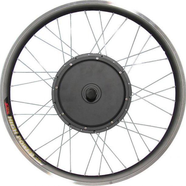 22″ 48V 750W Electric Bike Motor Wheel – Double - Wall Alloy Rim - evcustom