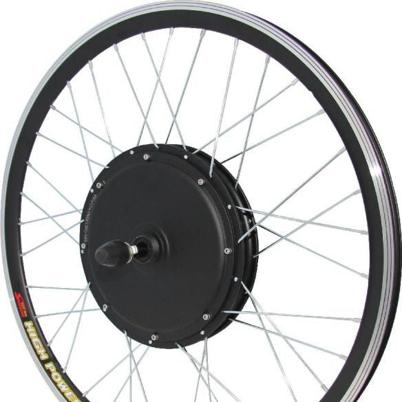 22″ 48V 750W Electric Bike Motor Wheel – Double - Wall Alloy Rim - evcustom