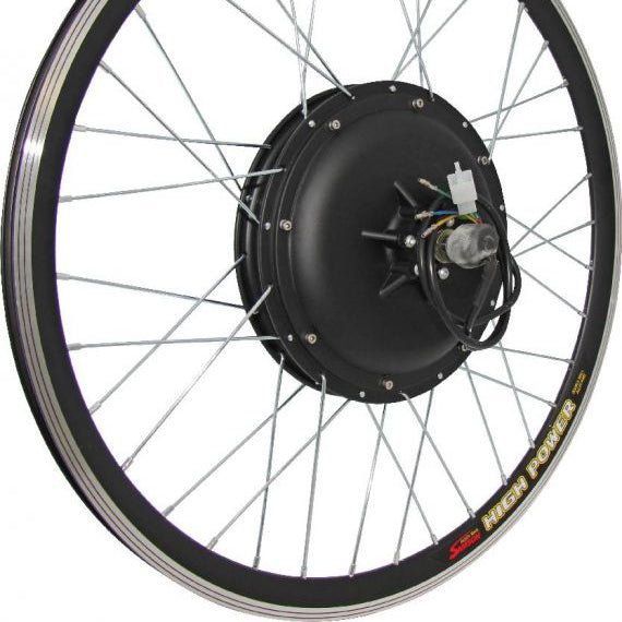 22″ 48V 750W Electric Bike Motor Wheel – Double - Wall Alloy Rim - evcustom