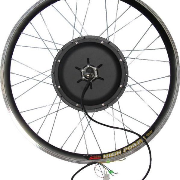 22″ 48V 750W Electric Bike Motor Wheel – Double - Wall Alloy Rim - evcustom