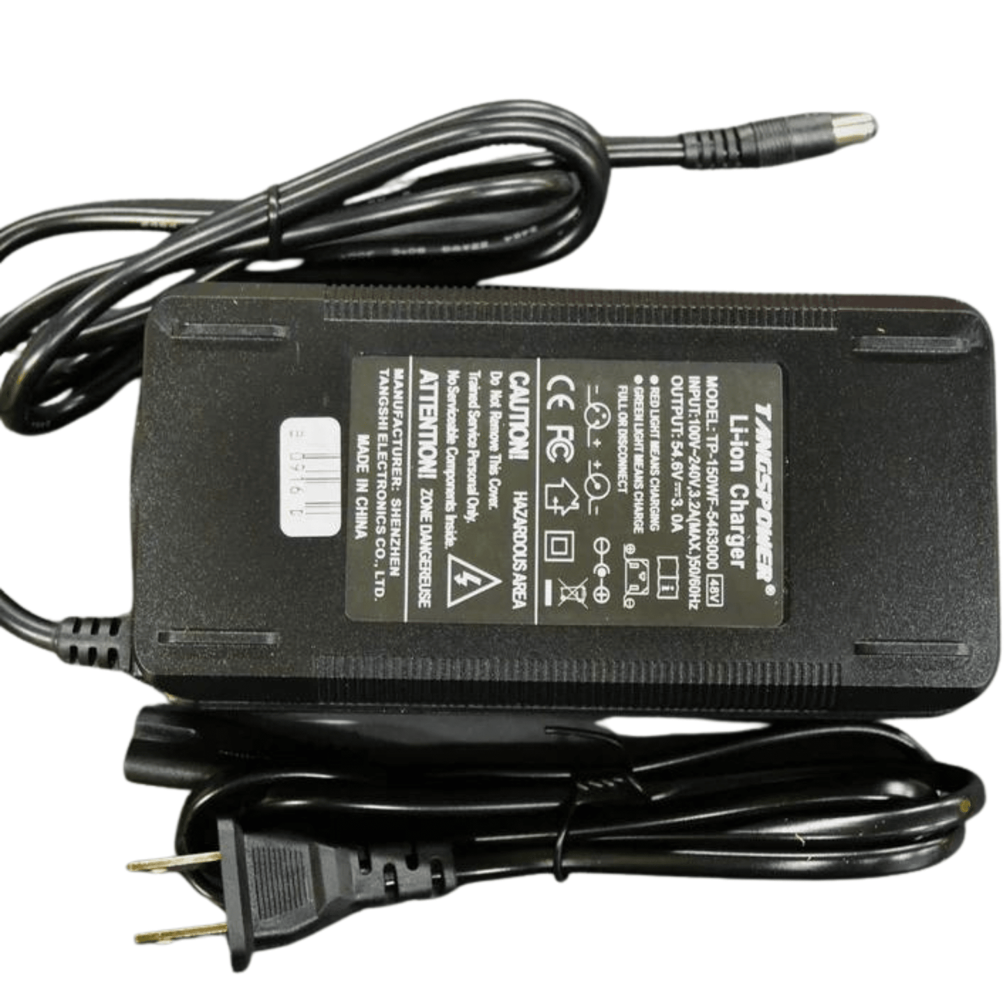 3 Amp 48 - Volt Lithium - Ion Battery Charger - evcustom