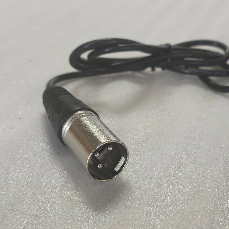 48V 2.0A Lithium Battery Charger – 3 - Prong XLR Plug for E - Bikes & Electric Scooters - evcustom