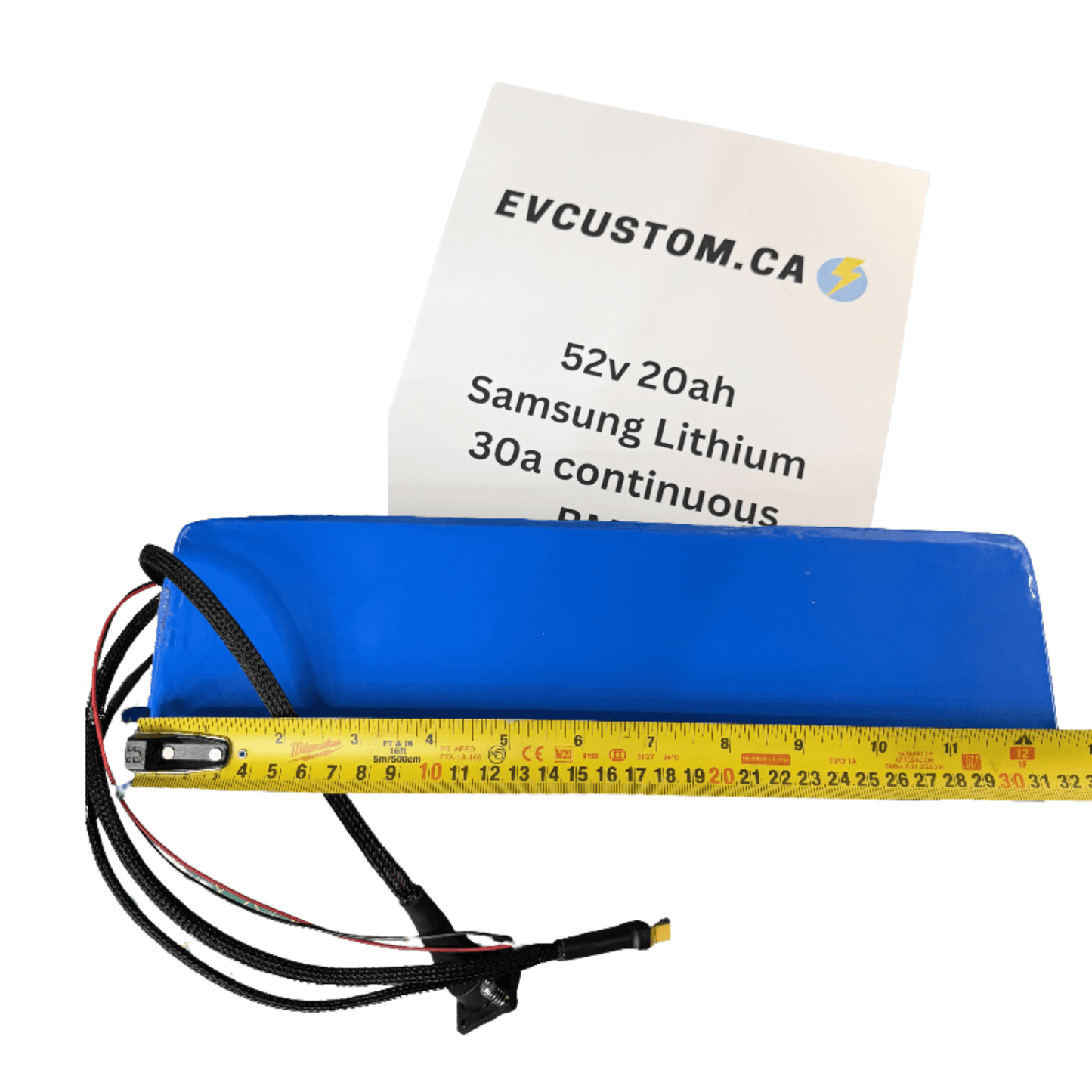 52v 20Ah Samsung 21700 Lithium Battery - evcustom