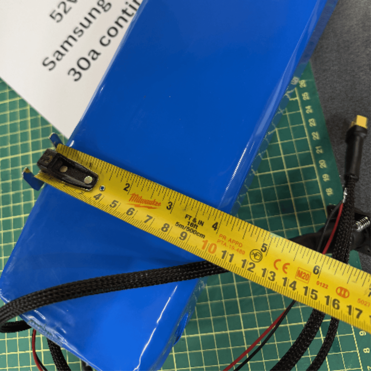 52v 20Ah Samsung 21700 Lithium Battery - evcustom