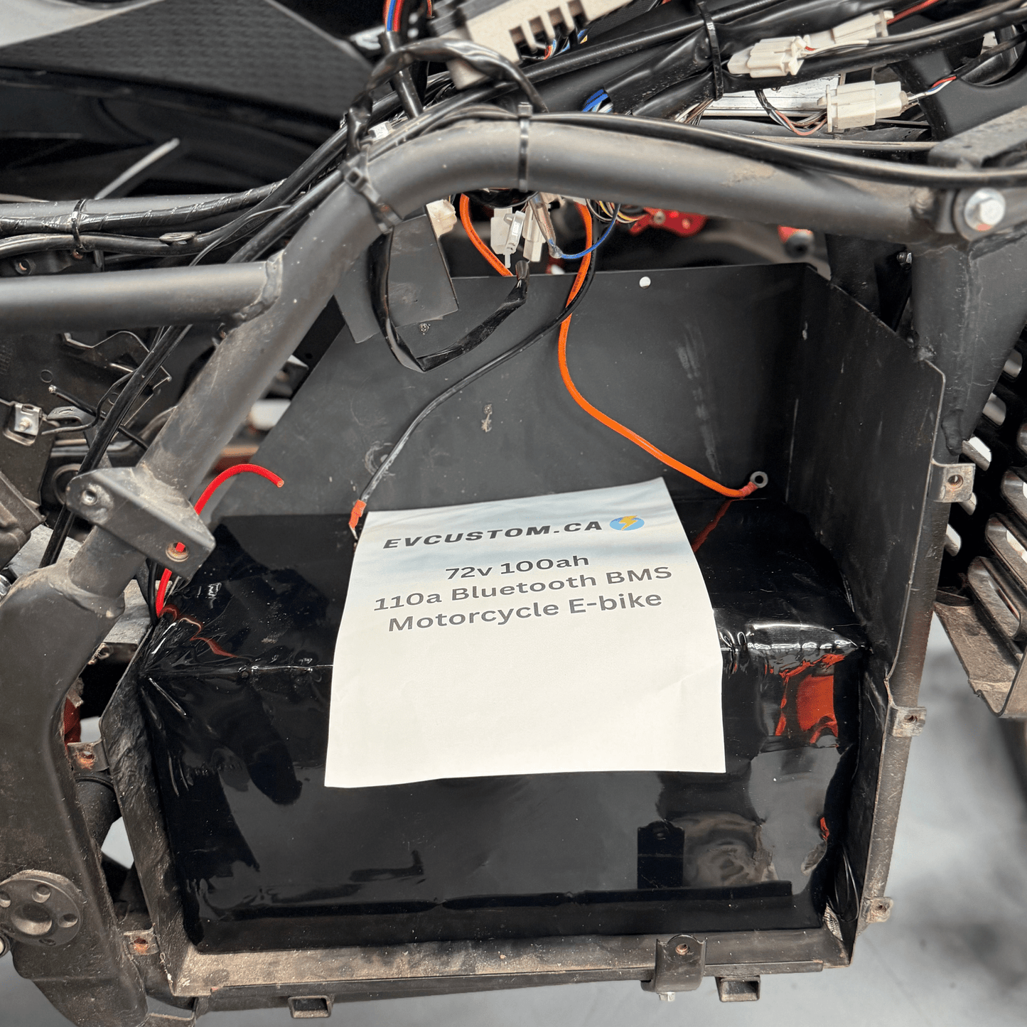 72v 100Ah Lithium Battery - evcustom