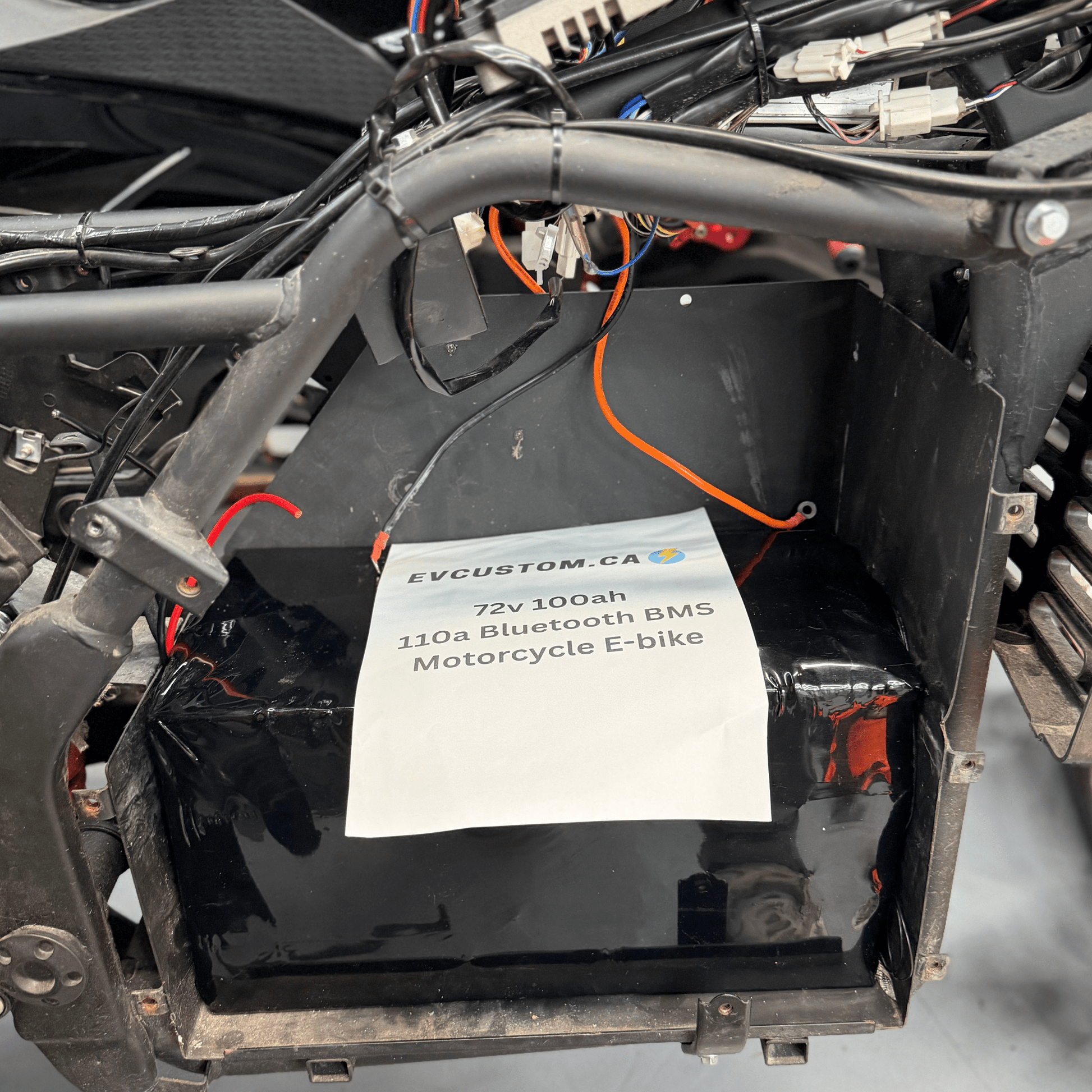 72v 100Ah Lithium Battery - evcustom