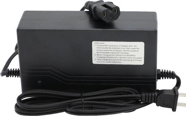 72V 2.5A Lead Acid Battery Charger – Reverse Polarity Connector Universal T - Prong - evcustom