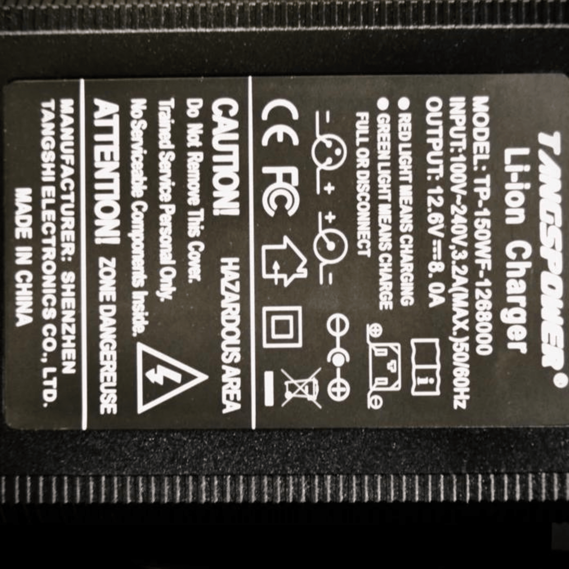 8 Amp 12 - Volt Lithium - Ion Battery Charger - evcustom
