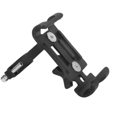 Black Aluminum Alloy Anti - slip Motorbike Bracket GPS Clip Universal Phone Stand for All Smartphones - evcustom