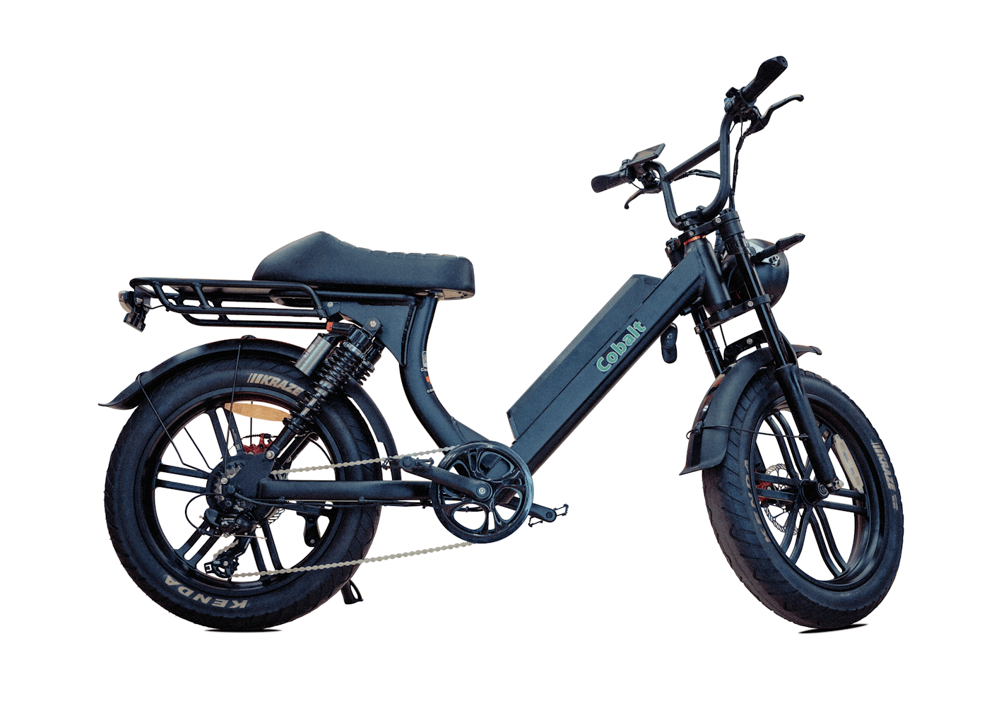Cafe Classic Cobalt Cruiser Super 73 Style E - bike - evcustom