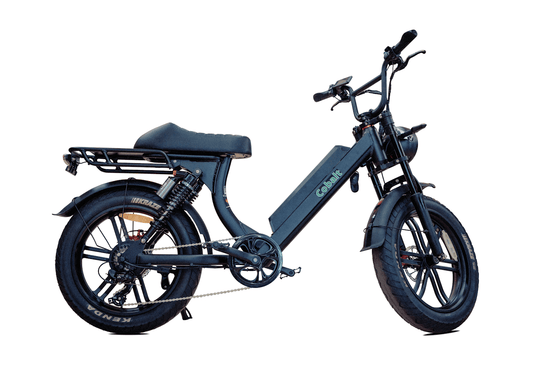 Cafe Classic Cobalt Cruiser Super 73 Style E - bike - evcustom