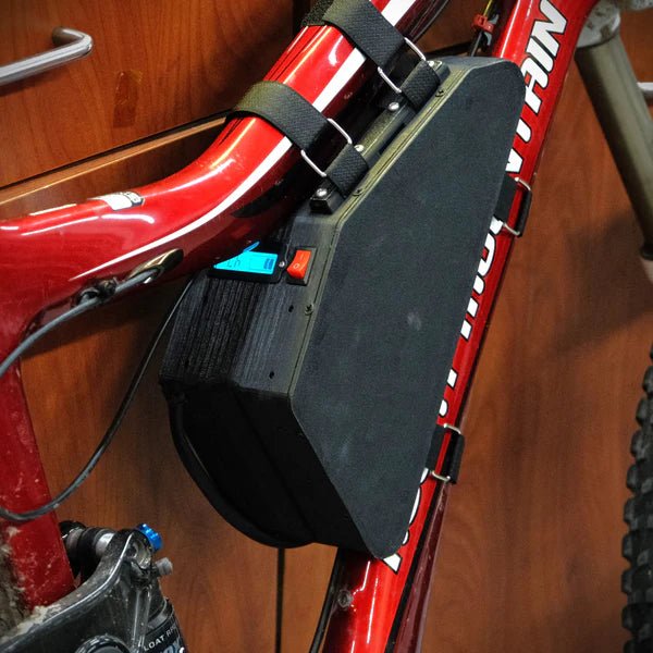 Compact Triangle (Hard Case) Battery - Available in 36/48/52 Volt Variants - evcustom