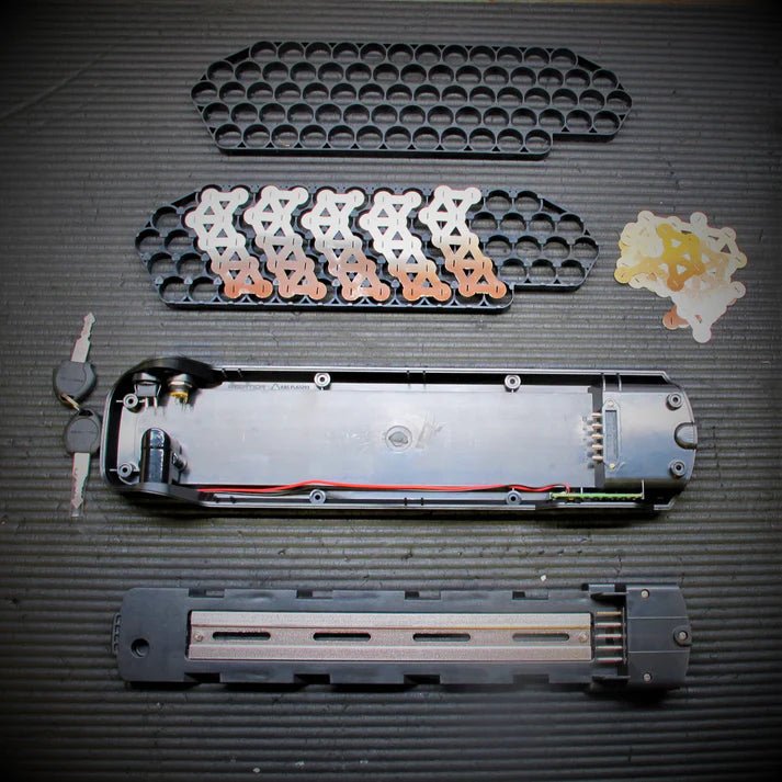 Detachable Downtube Battery Enclosure - Re - ention DP6 (70 Cells) - evcustom