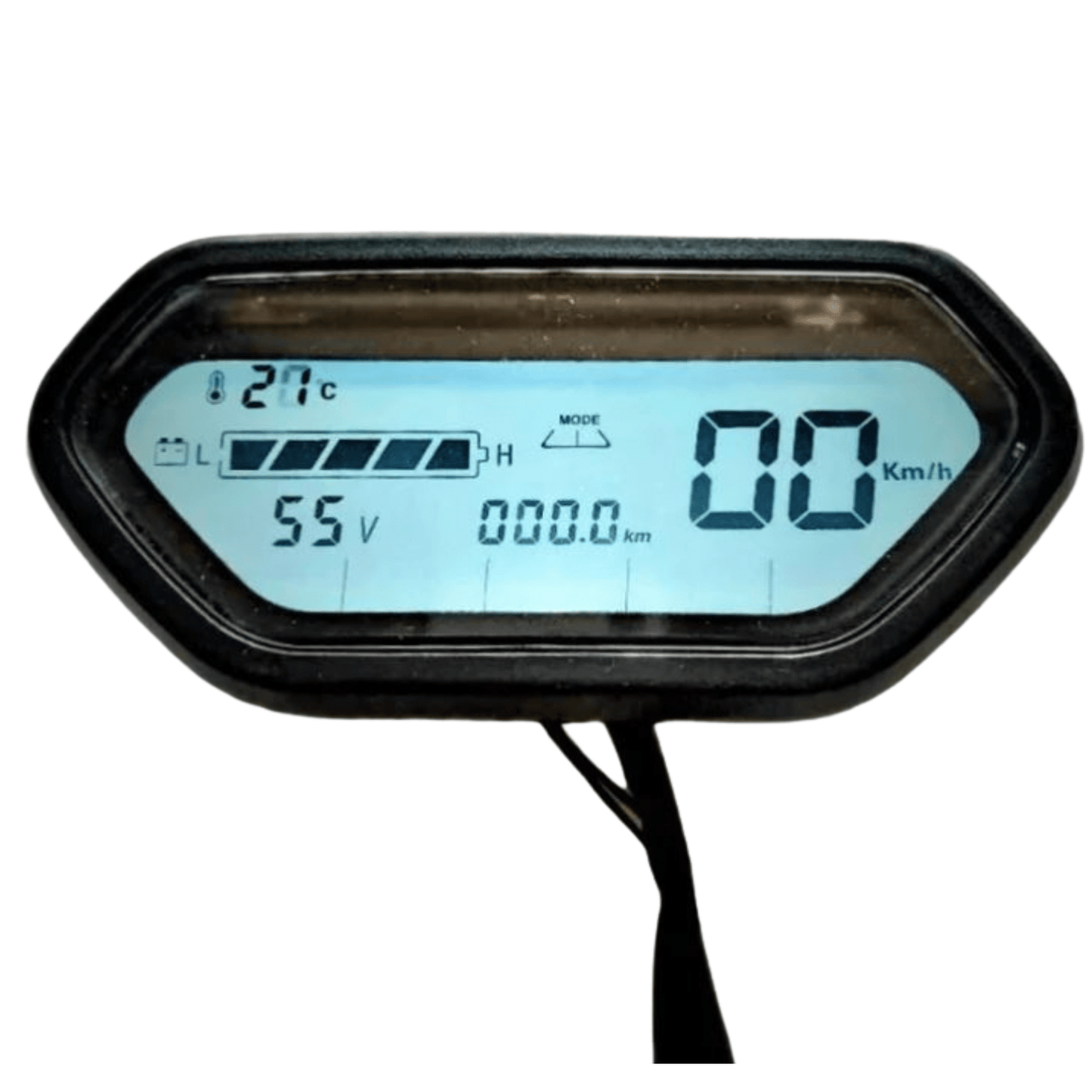 E - Bike Display - Compatible with All E - Bikes - 48 / 60 Volts - evcustom