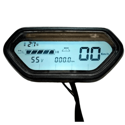 E - Bike Display - Compatible with All E - Bikes - 48 / 60 Volts - evcustom