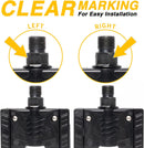 Ebike Standard Folding Pedals - evcustom