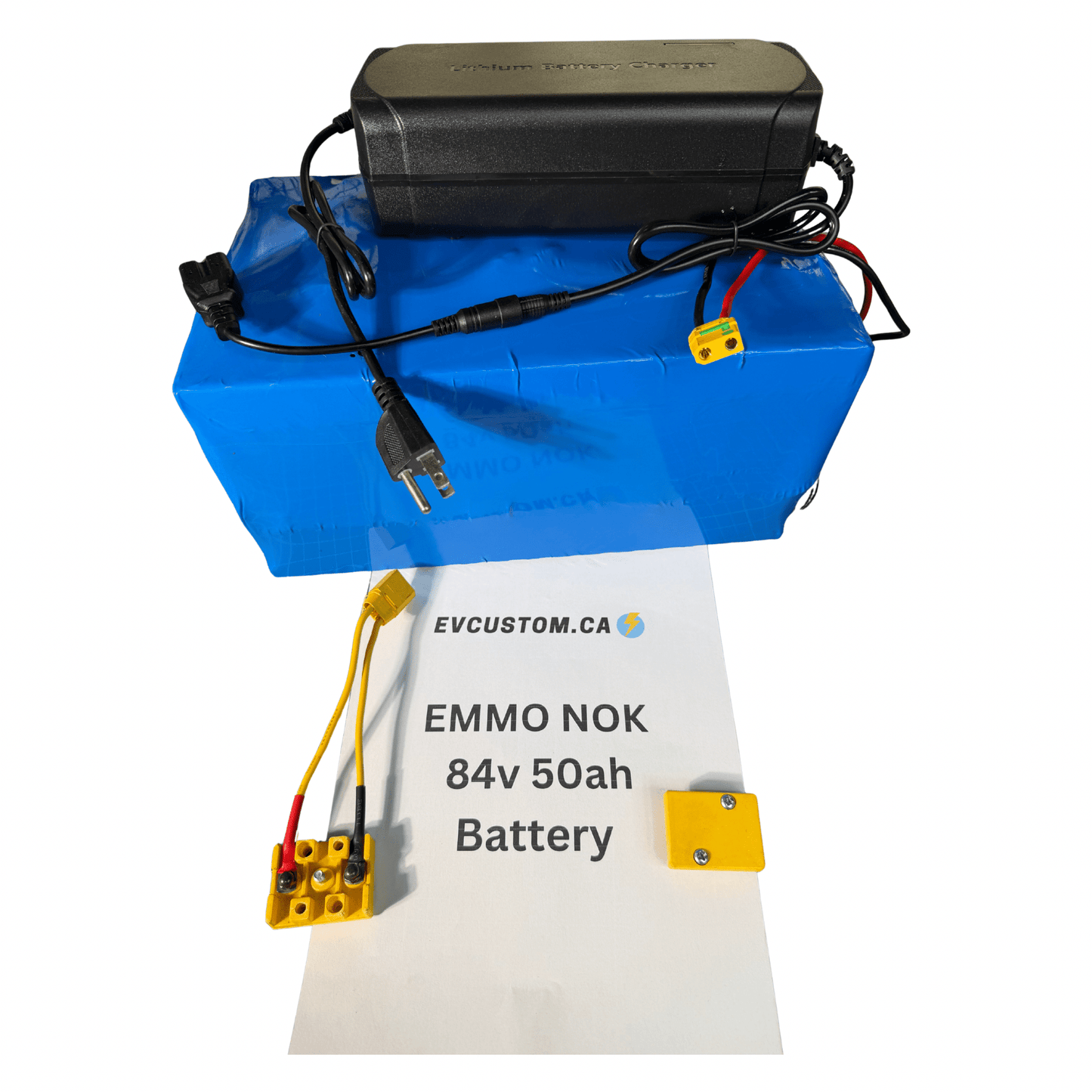 EMMO NOK 84v 50Ah Lithium Battery Upgrade Kit - evcustom