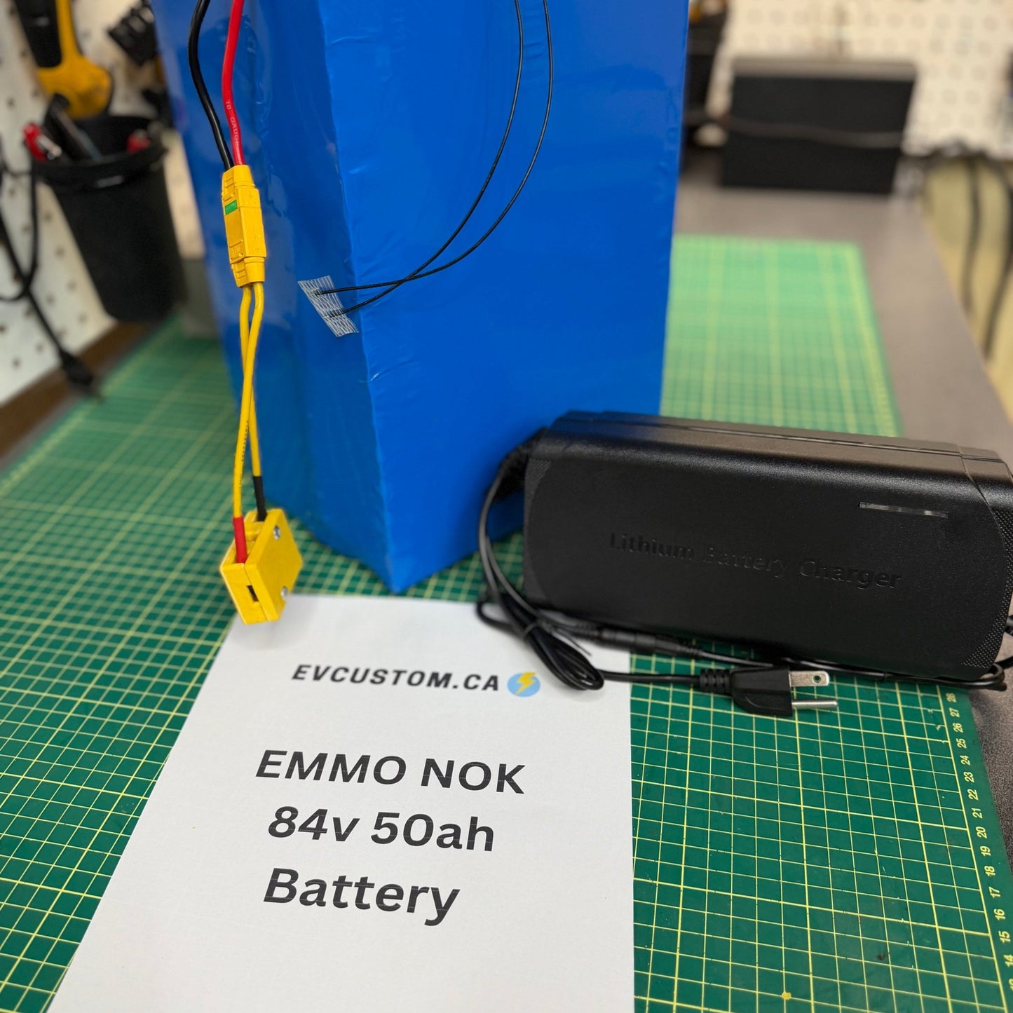 EMMO NOK 84v 50Ah Lithium Battery Upgrade Kit - evcustom