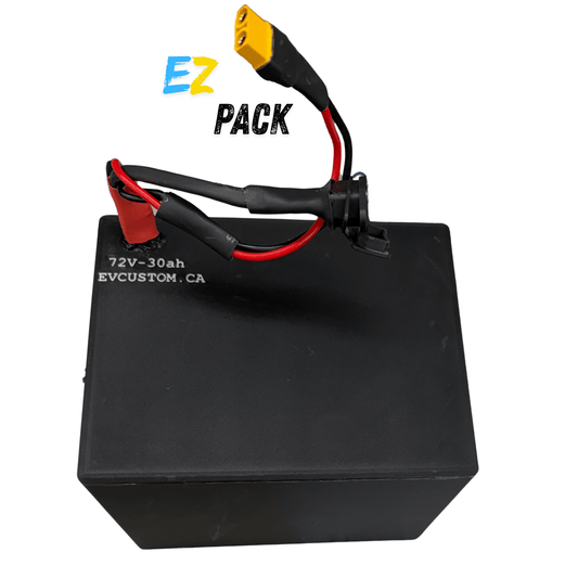 EZ Pack Lead Acid To Lithium Motorcycle/Scooter E - bike - evcustom