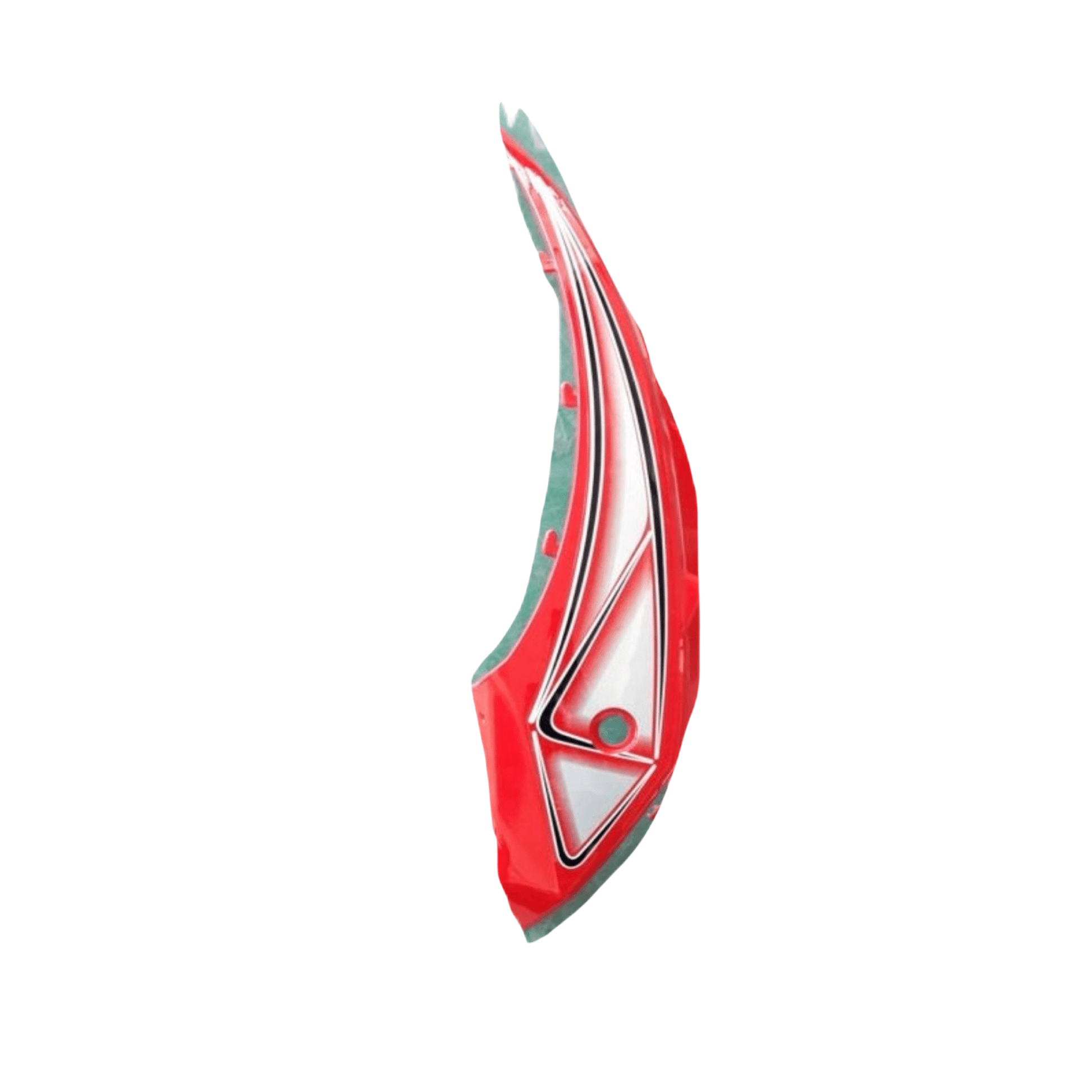Fairing - Upper Left Side with Seat Lock Mount RED - evcustom