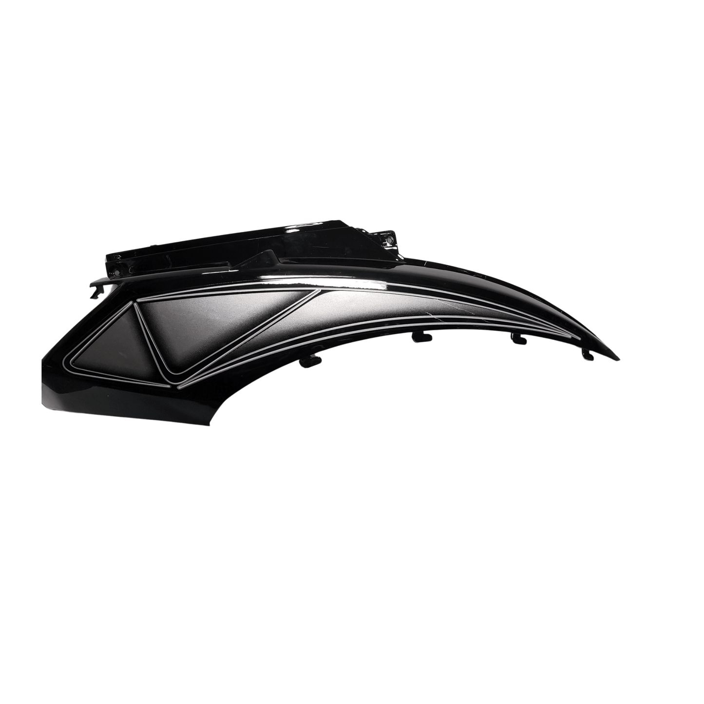 Fairing - Upper Right Side BLACK - evcustom