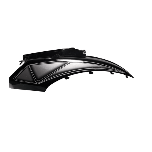 Fairing - Upper Right Side BLACK - evcustom