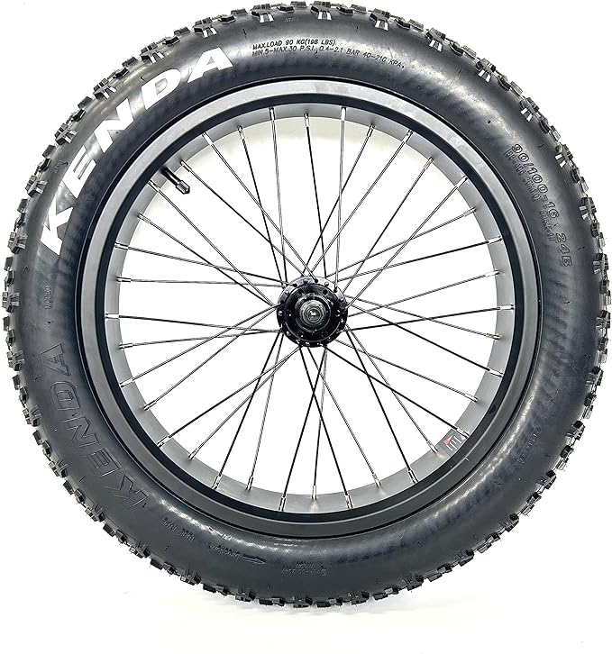 Fat Bike Front Wheel 20''x4.0 Assembly - evcustom