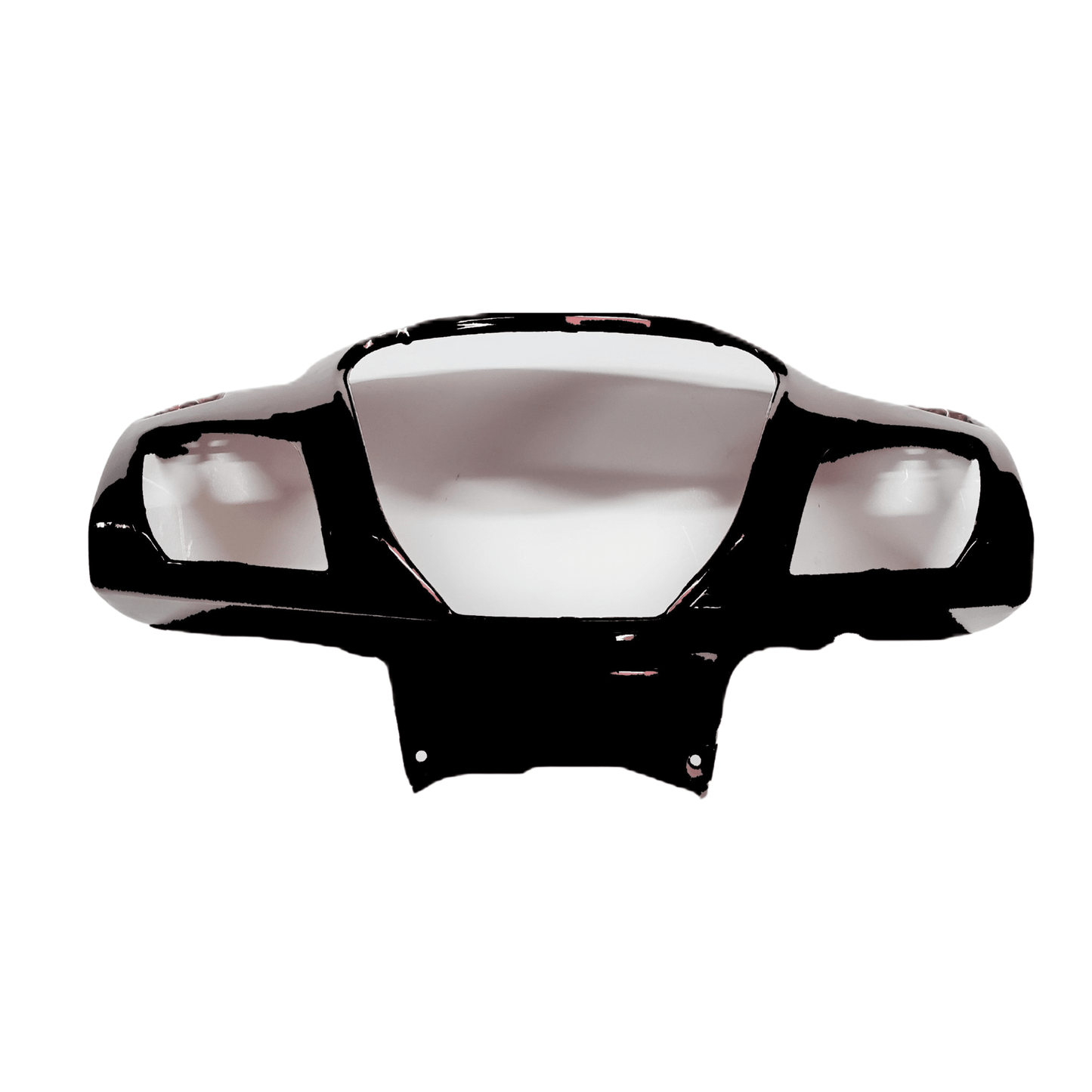Front Fairing for Head and Signal Lights and Mirror Mounts (BLACK) - evcustom