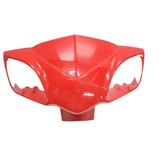 Front Fairing with Signal Lights & Mirror Mounts - RED - evcustom