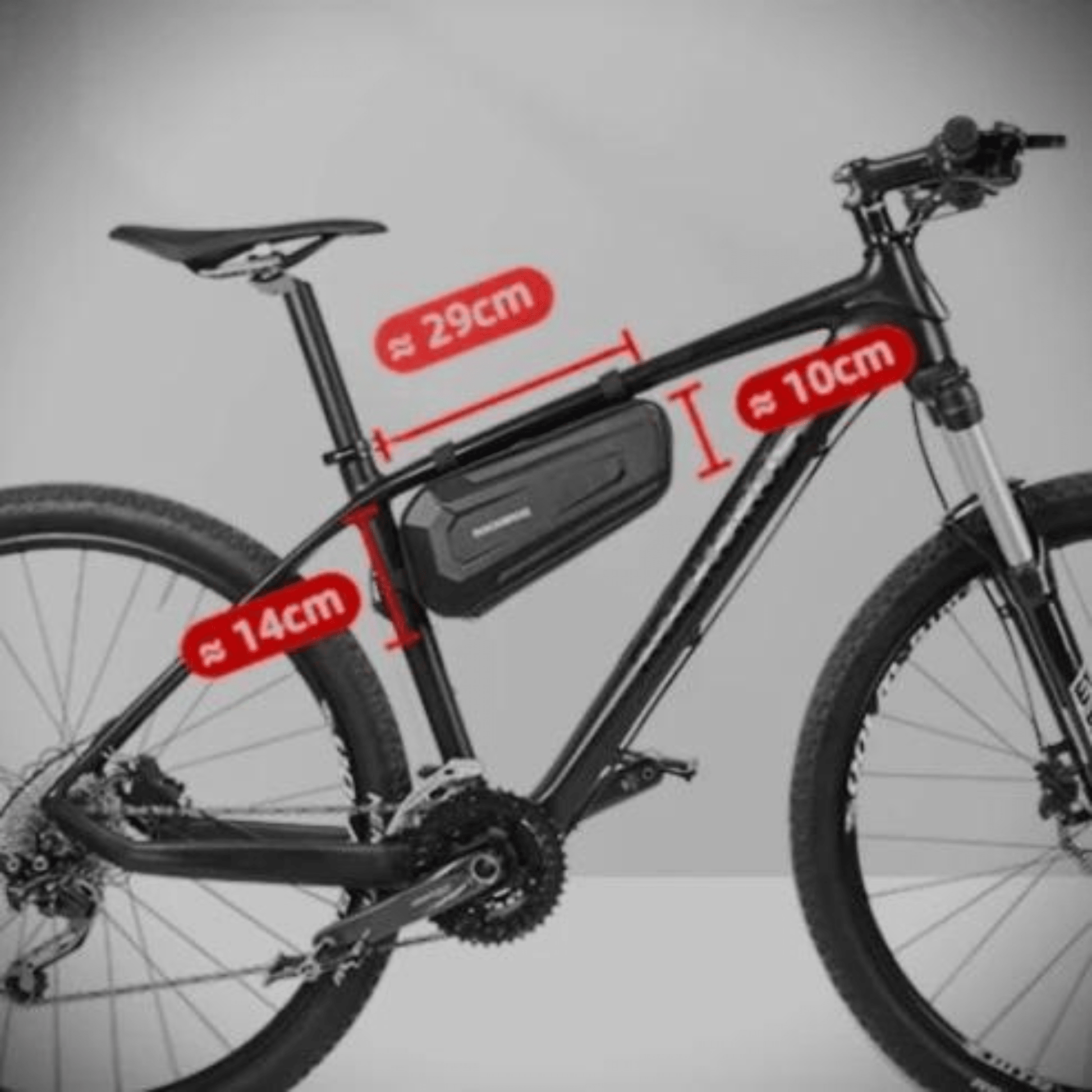 Hard Shell Frame Bag Battery (21700) - evcustom