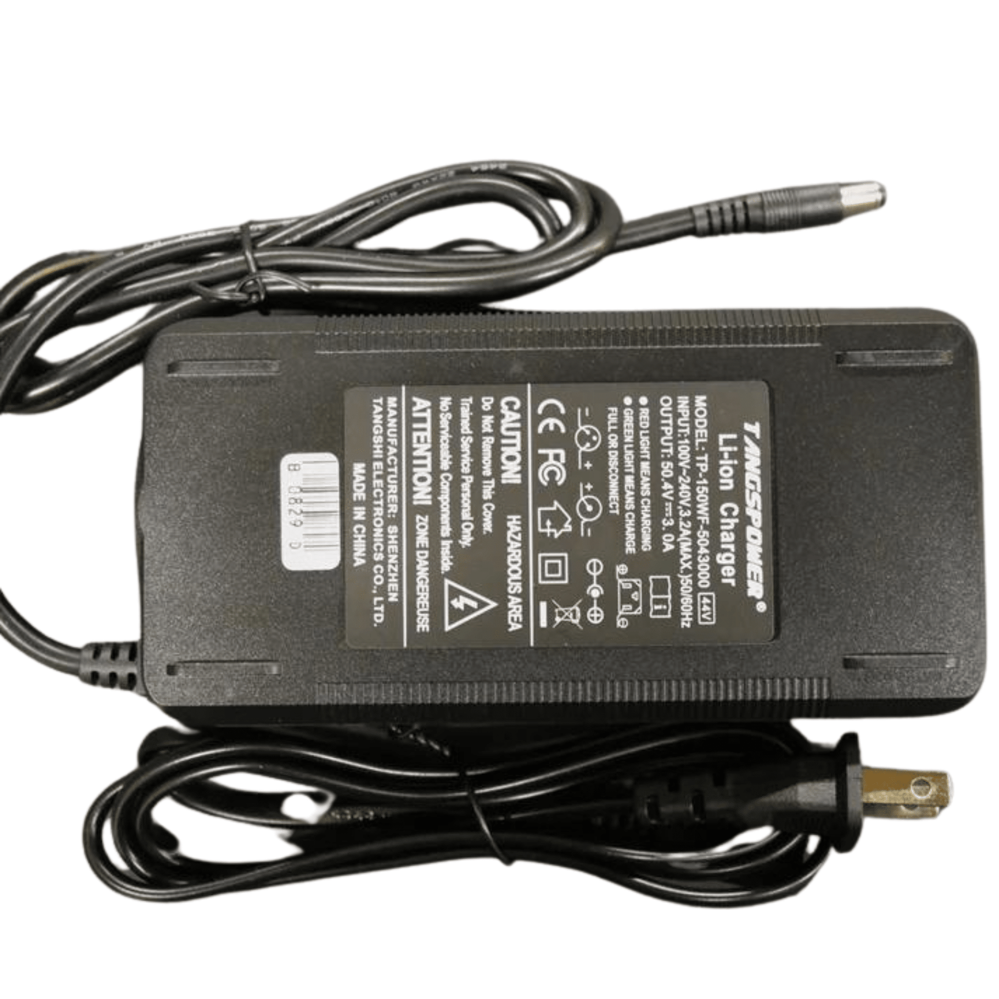 Lithium - Ion Charger - 12S (50.4V), 3 Amps - evcustom