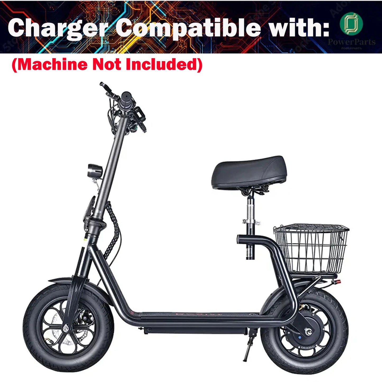 Bogist Scooter M5 Pro Charger – 54.6V 2A Replacement