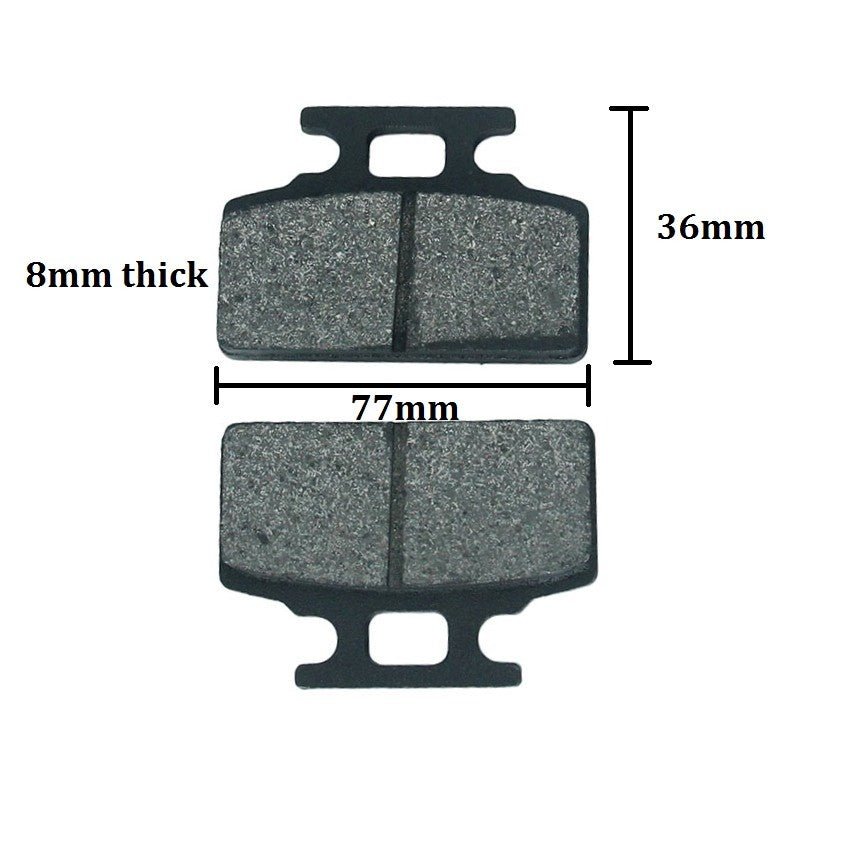 Scooter Style E - bike brake Pads - evcustom