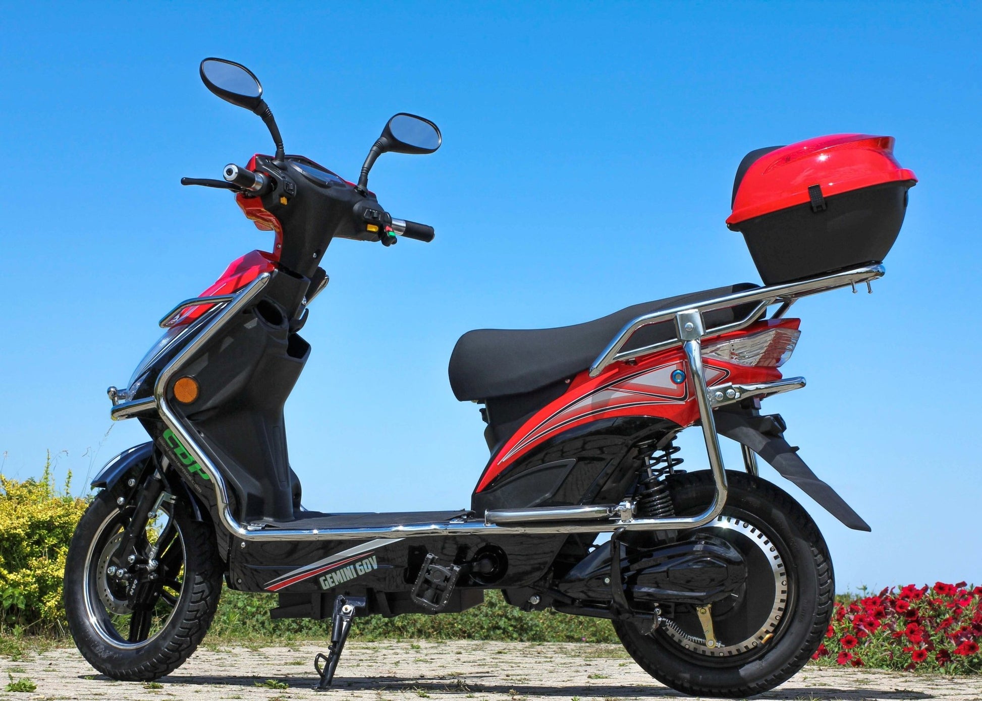 Super Range! Gemini 60 Volt E - Bike Ultimate ranger E - bike - evcustom