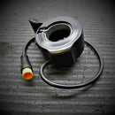 Thumb Throttle with Waterproof 3 - Wire Connection - evcustom