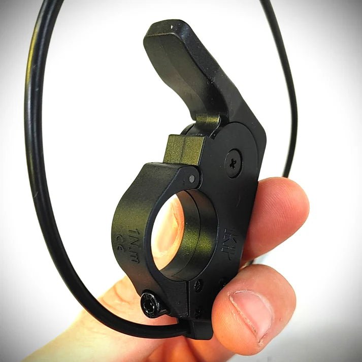 Trigger - style Throttle with Easy Mounting and Waterproof Connector - evcustom
