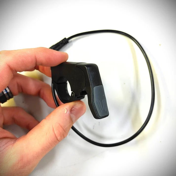 Trigger - style Throttle with Easy Mounting and Waterproof Connector - evcustom